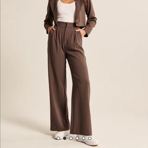 Abercrombie Wide Leg Trousers (short inseam)